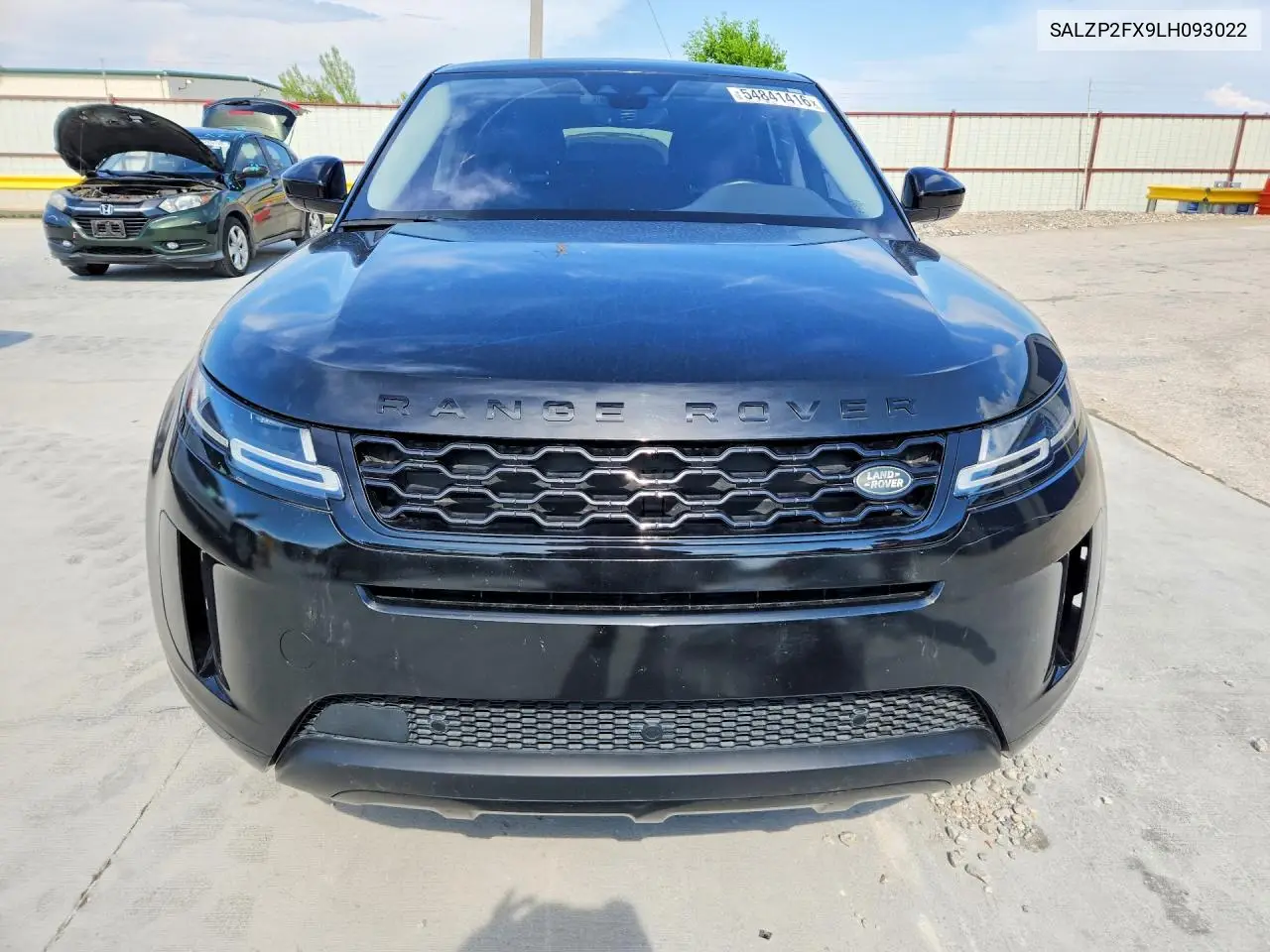 2020 Land Rover Range Rover Evoque Se VIN: SALZP2FX9LH093022 Lot: 54841416