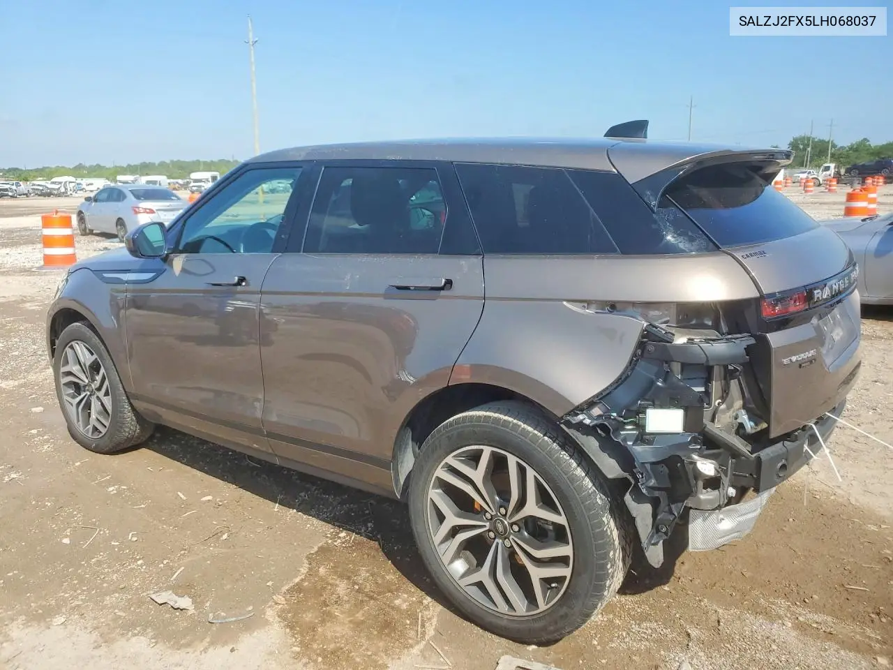 2020 Land Rover Range Rover Evoque S VIN: SALZJ2FX5LH068037 Lot: 54961546