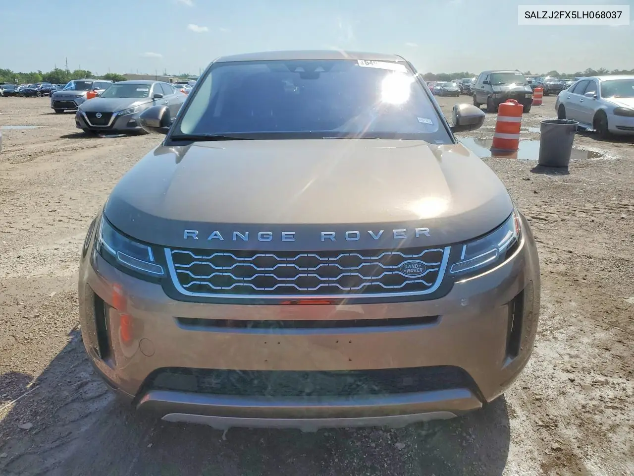 2020 Land Rover Range Rover Evoque S VIN: SALZJ2FX5LH068037 Lot: 54961546