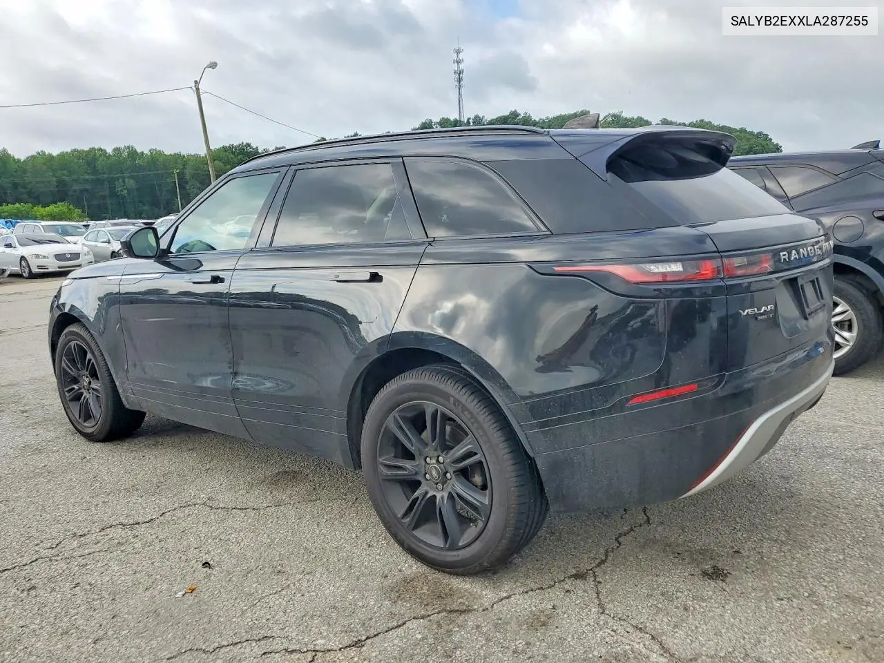 2020 Land Rover Range Rover Velar S VIN: SALYB2EXXLA287255 Lot: 55038236