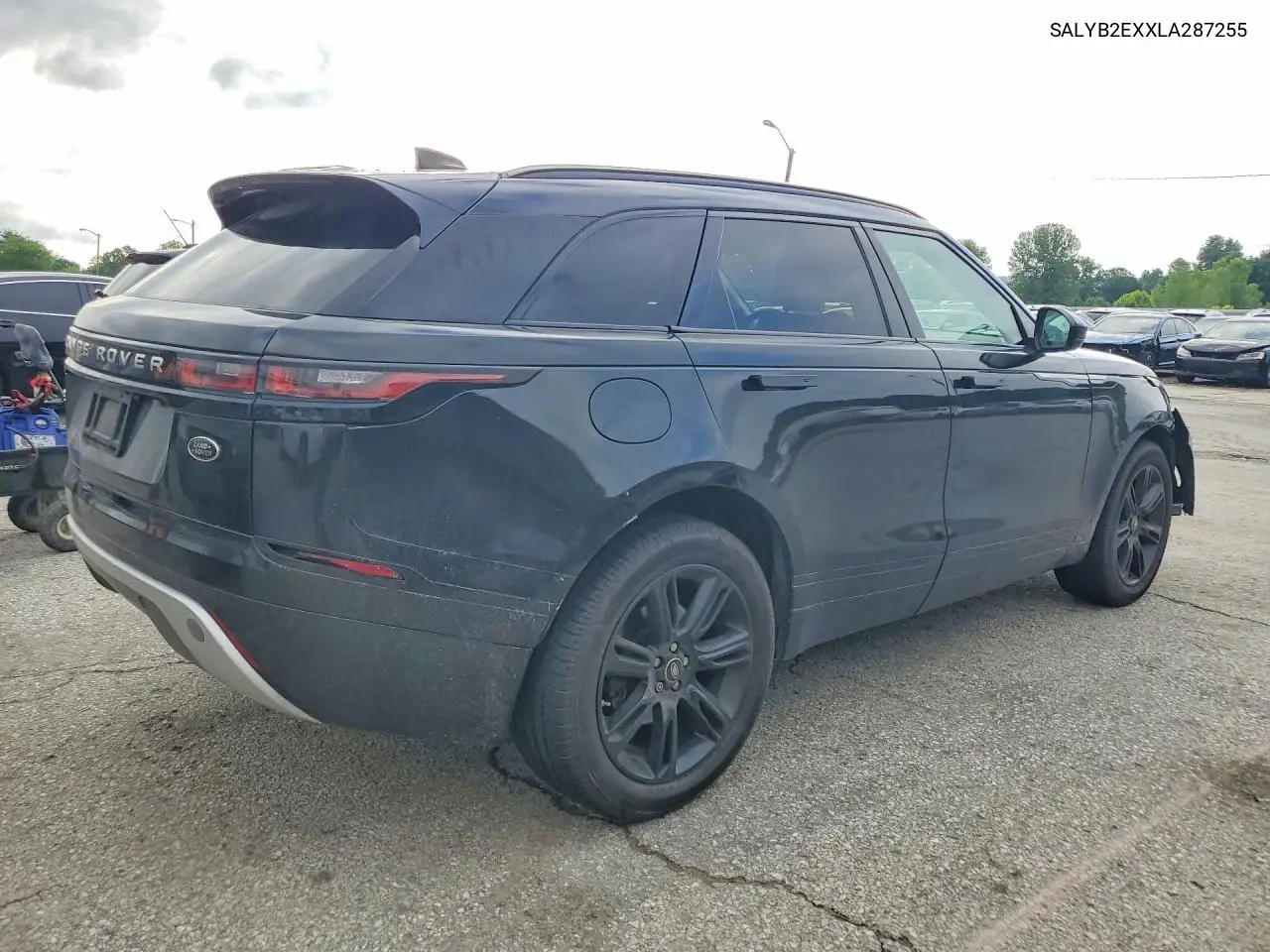 2020 Land Rover Range Rover Velar S VIN: SALYB2EXXLA287255 Lot: 55038236