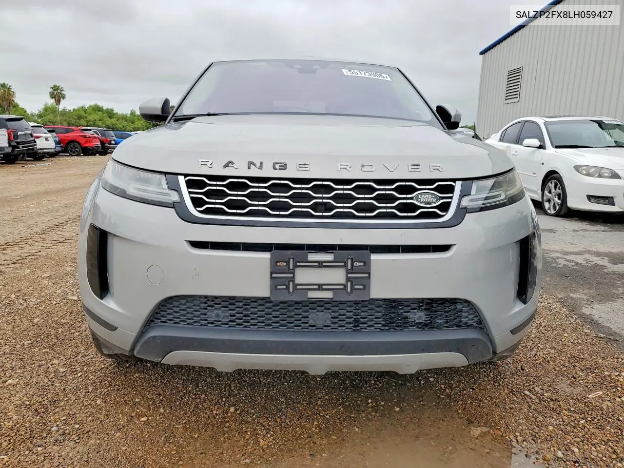 2020 Land Rover Range Rover Evoque Se VIN: SALZP2FX8LH059427 Lot: 55173906