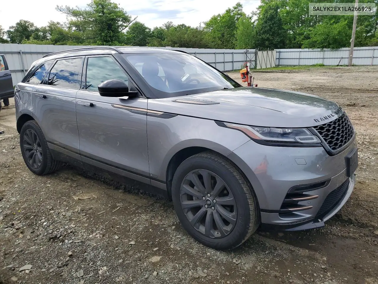 2020 Land Rover Range Rover Velar R-Dynamic S VIN: SALYK2EX1LA266925 Lot: 55243186