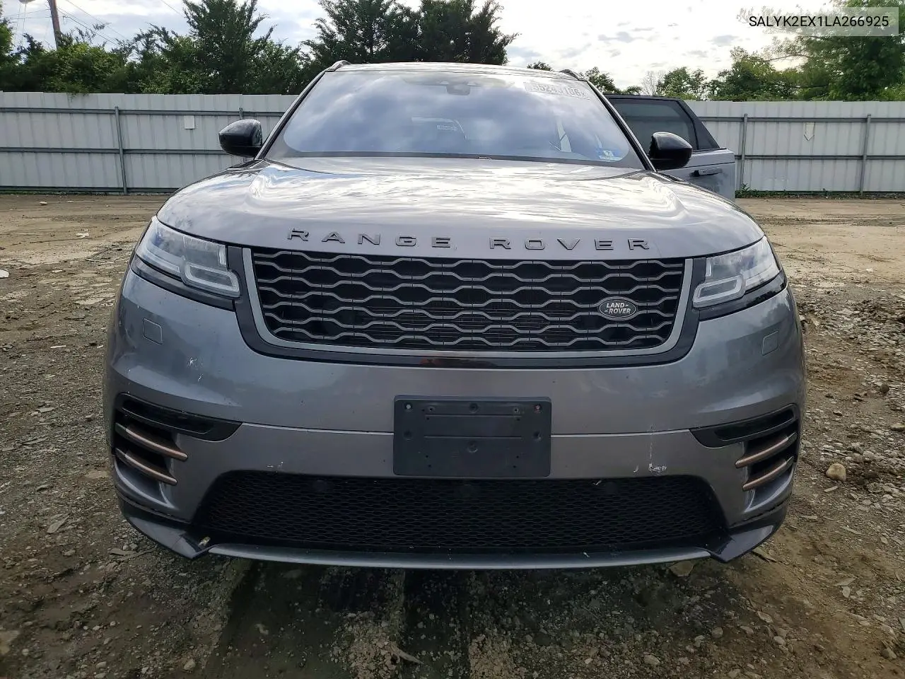 2020 Land Rover Range Rover Velar R-Dynamic S VIN: SALYK2EX1LA266925 Lot: 55243186