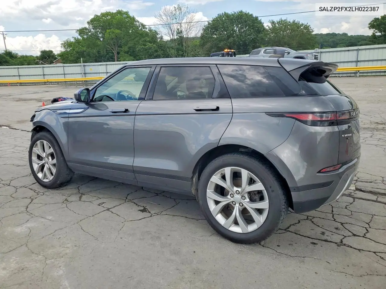 2020 Land Rover Range Rover Evoque Se VIN: SALZP2FX2LH022387 Lot: 55354946