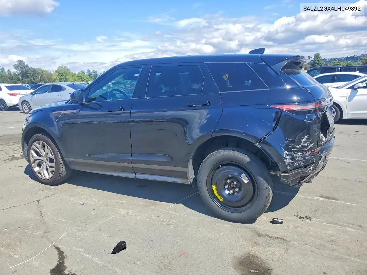 2020 Land Rover Range Rover Evoque Se VIN: SALZL2GX4LH049892 Lot: 55420916