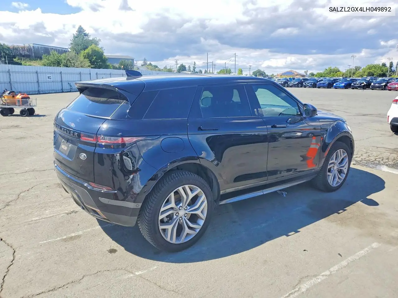 2020 Land Rover Range Rover Evoque Se VIN: SALZL2GX4LH049892 Lot: 55420916