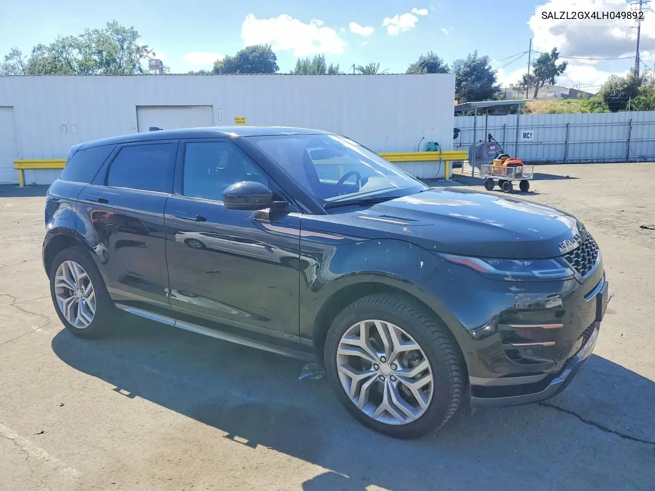2020 Land Rover Range Rover Evoque Se VIN: SALZL2GX4LH049892 Lot: 55420916