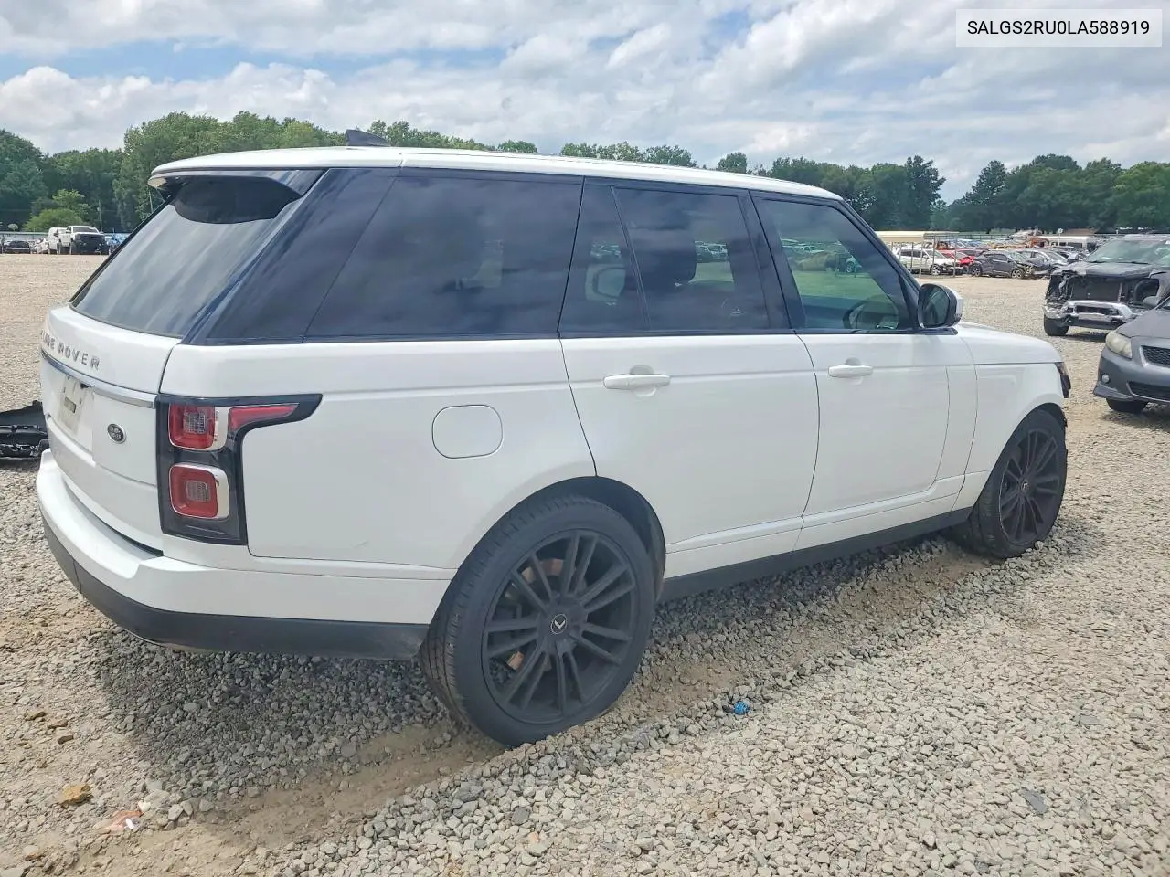 2020 Land Rover Range Rover Hse VIN: SALGS2RU0LA588919 Lot: 55548936