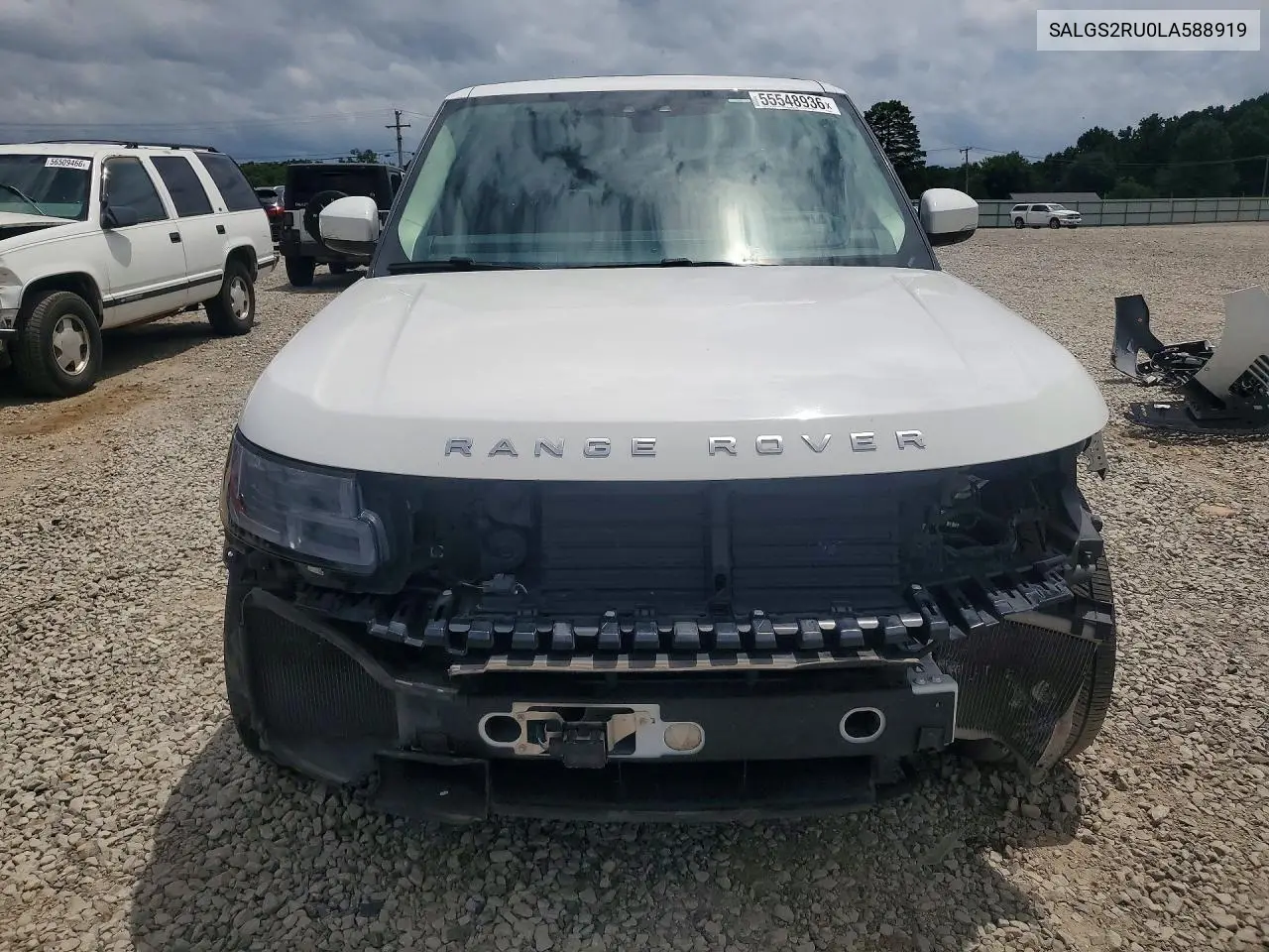 2020 Land Rover Range Rover Hse VIN: SALGS2RU0LA588919 Lot: 55548936