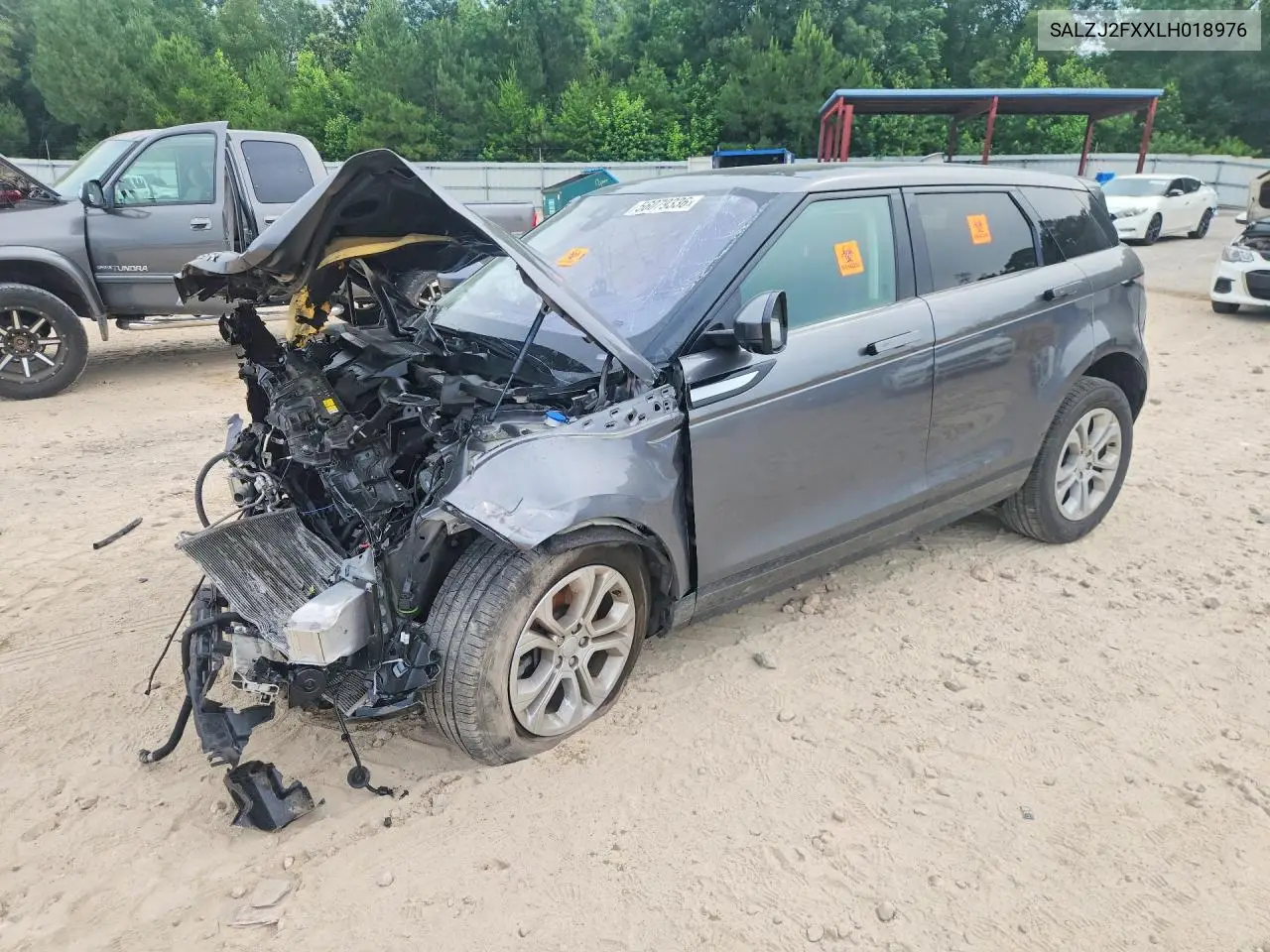2020 Land Rover Range Rover Evoque S VIN: SALZJ2FXXLH018976 Lot: 56079336