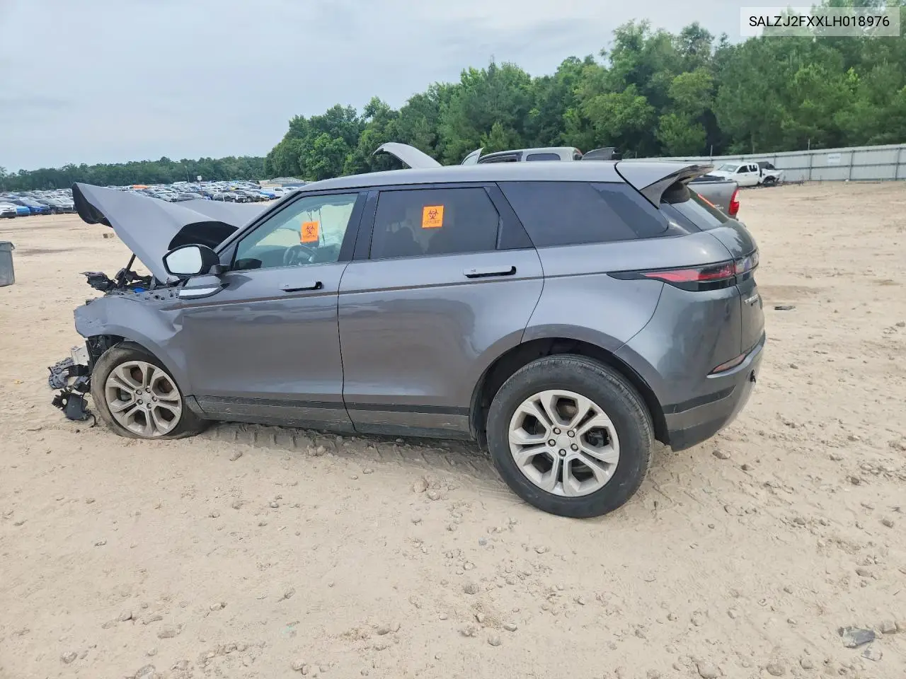 2020 Land Rover Range Rover Evoque S VIN: SALZJ2FXXLH018976 Lot: 56079336
