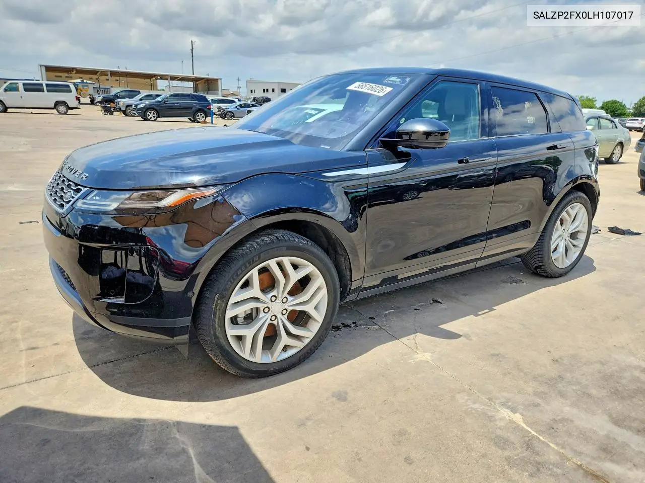 2020 Land Rover Range Rover Evoque Se VIN: SALZP2FX0LH107017 Lot: 56516026