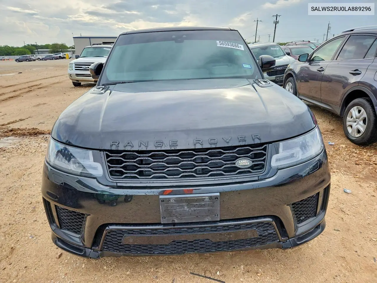 2020 Land Rover Range Rover Sport Hst VIN: SALWS2RU0LA889296 Lot: 56593686
