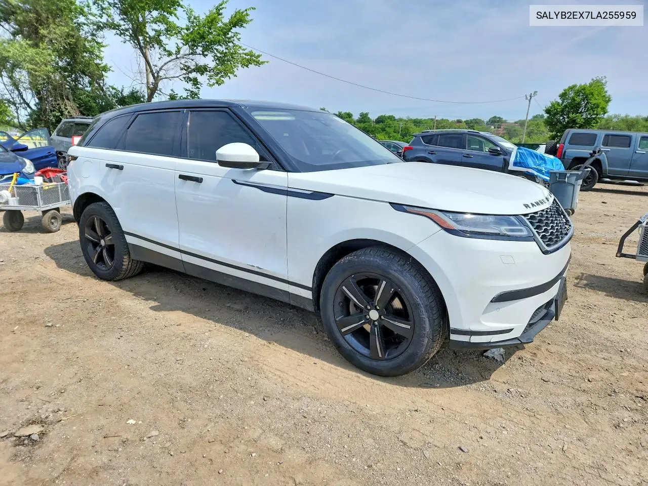 2020 Land Rover Range Rover Velar S VIN: SALYB2EX7LA255959 Lot: 56602356