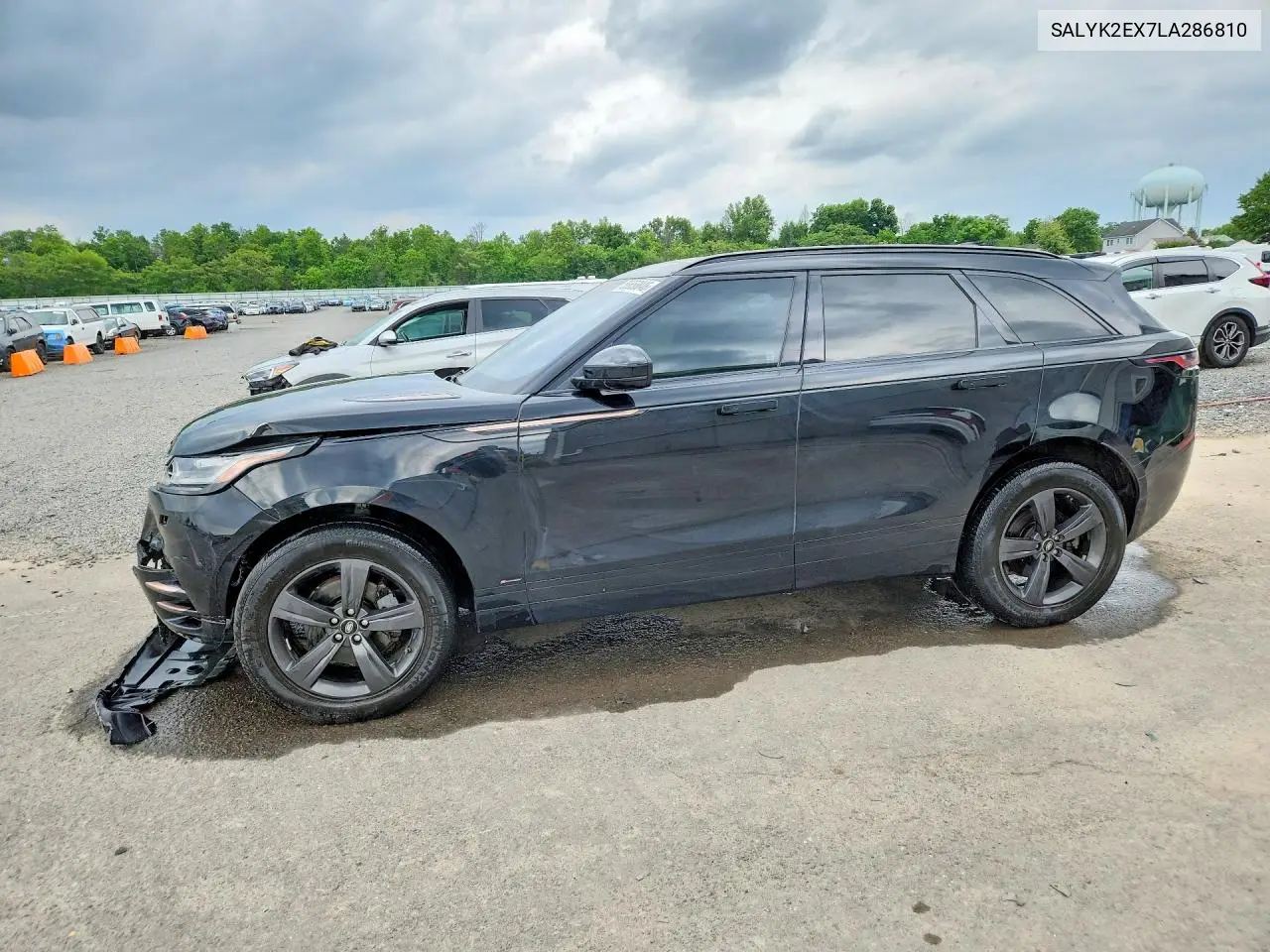 2020 Land Rover Range Rover Velar R-Dynamic S VIN: SALYK2EX7LA286810 Lot: 56658846