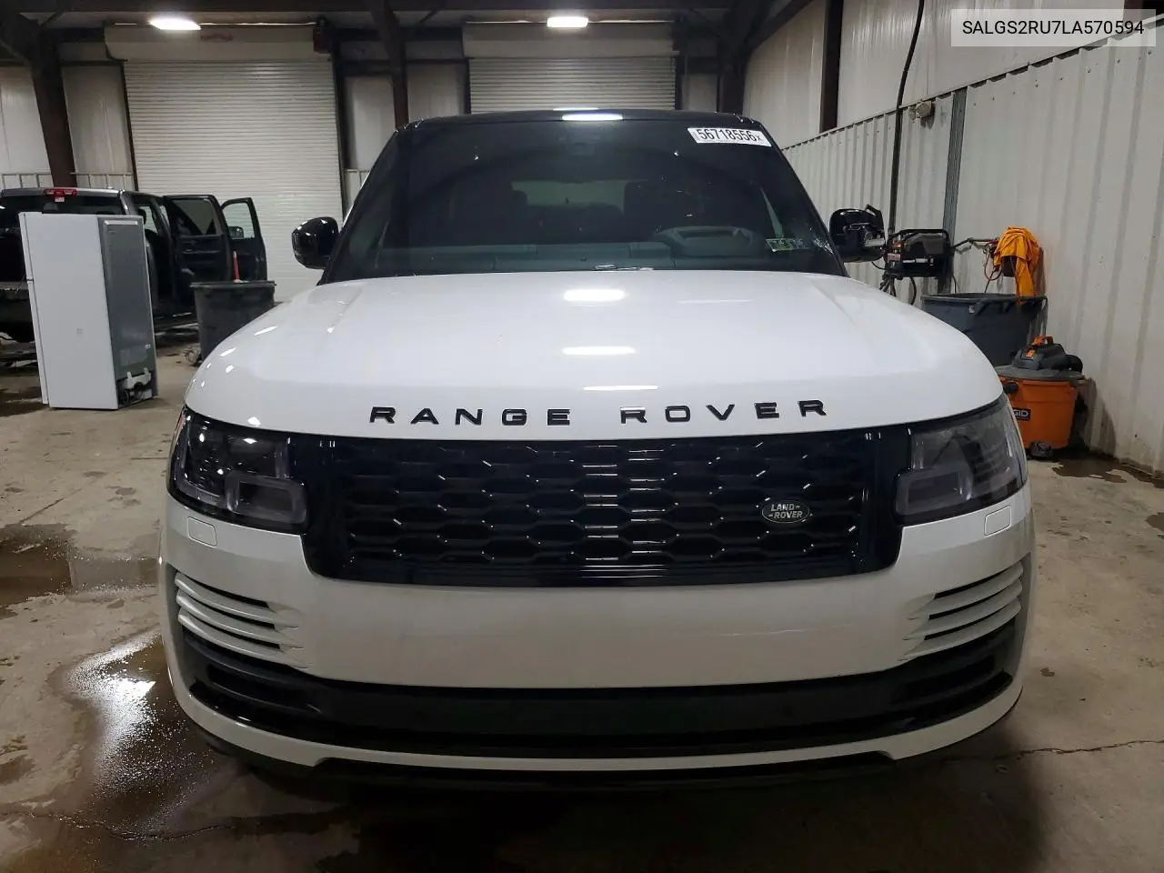 2020 Land Rover Range Rover Hse VIN: SALGS2RU7LA570594 Lot: 56718556