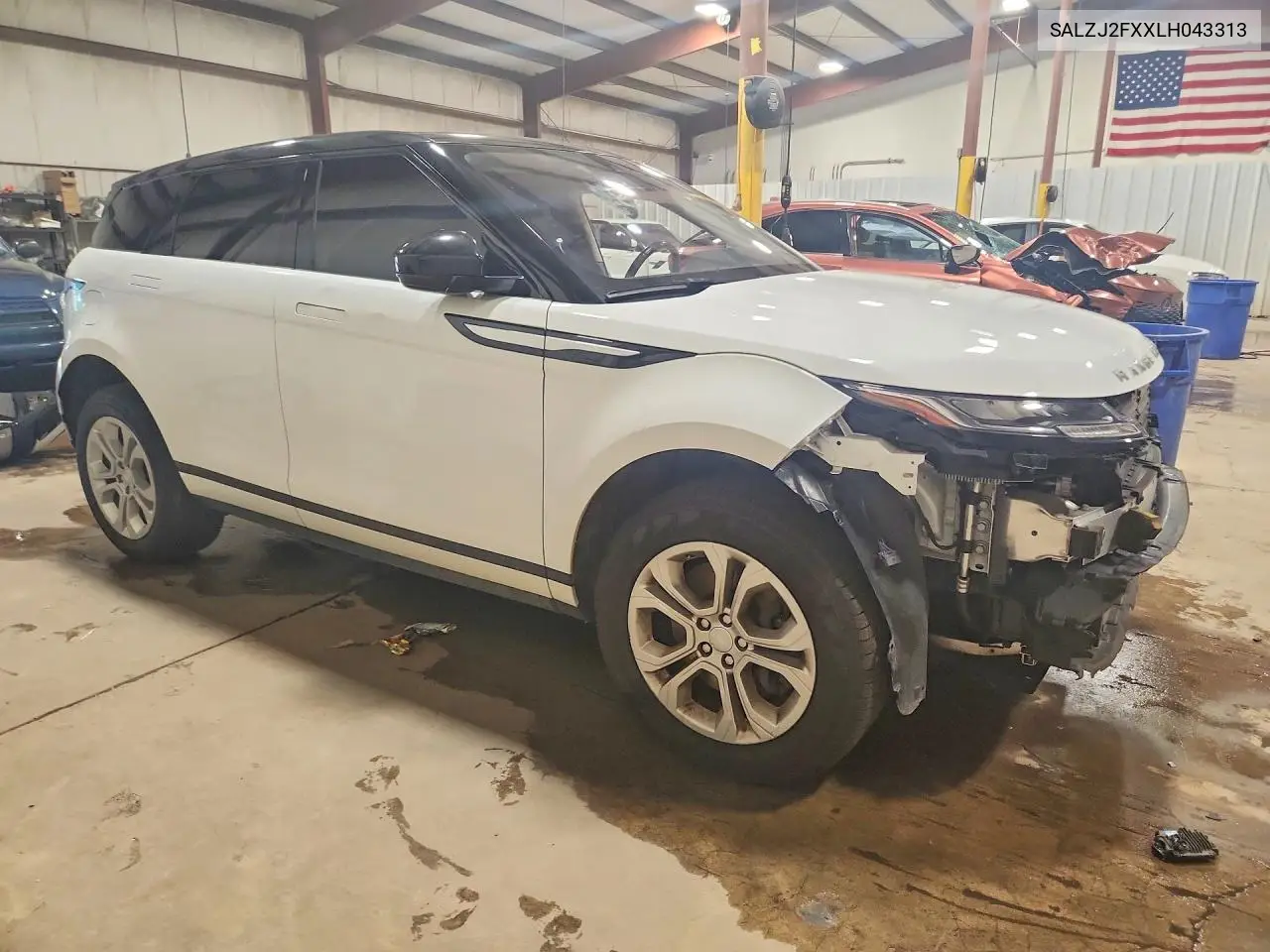 2020 Land Rover Range Rover Evoque S VIN: SALZJ2FXXLH043313 Lot: 56734646