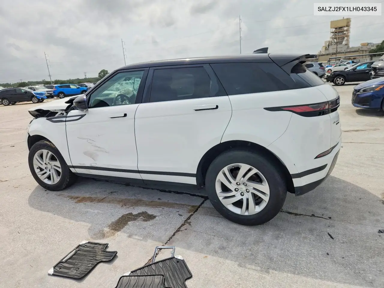2020 Land Rover Range Rover Evoque S VIN: SALZJ2FX1LH043345 Lot: 58032746