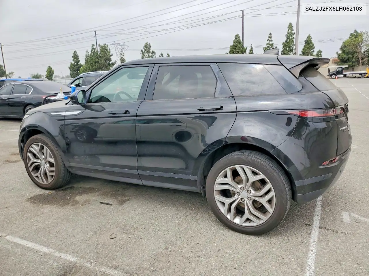 2020 Land Rover Range Rover Evoque S VIN: SALZJ2FX6LH062103 Lot: 58189346