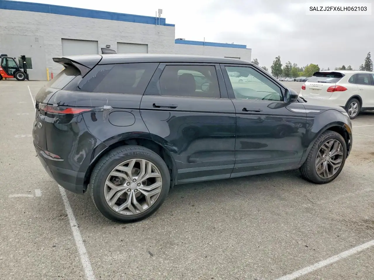 2020 Land Rover Range Rover Evoque S VIN: SALZJ2FX6LH062103 Lot: 58189346