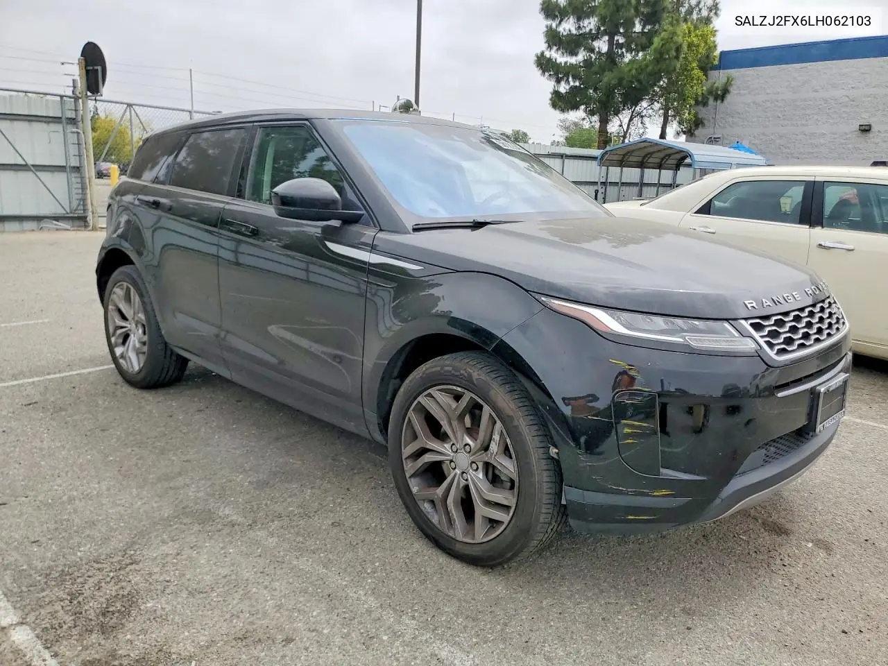 2020 Land Rover Range Rover Evoque S VIN: SALZJ2FX6LH062103 Lot: 58189346