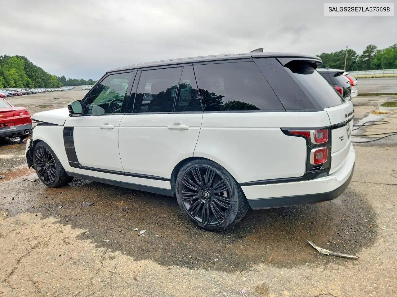 2020 Land Rover Range Rover P525 Hse VIN: SALGS2SE7LA575698 Lot: 58249266