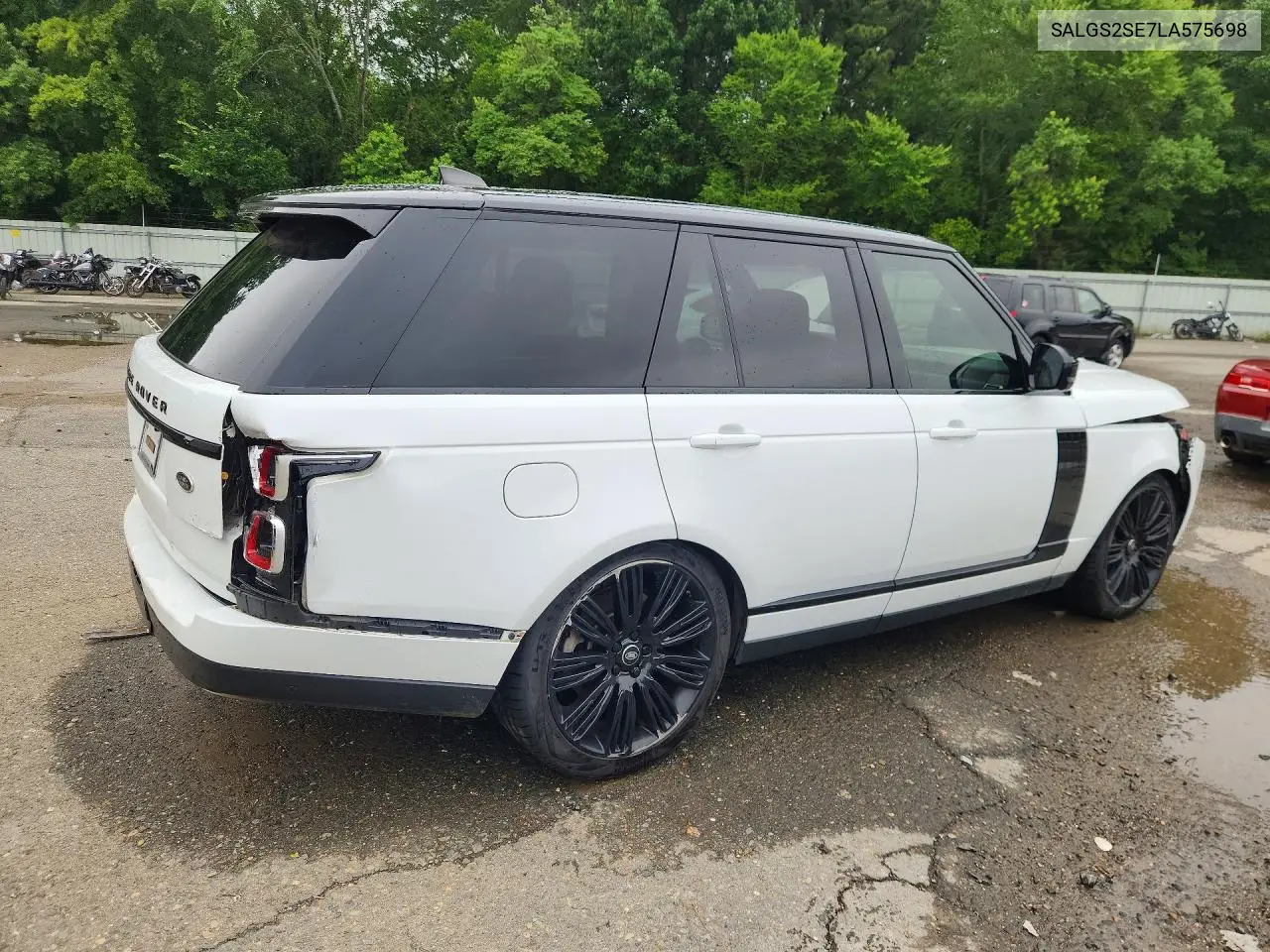 2020 Land Rover Range Rover P525 Hse VIN: SALGS2SE7LA575698 Lot: 58249266
