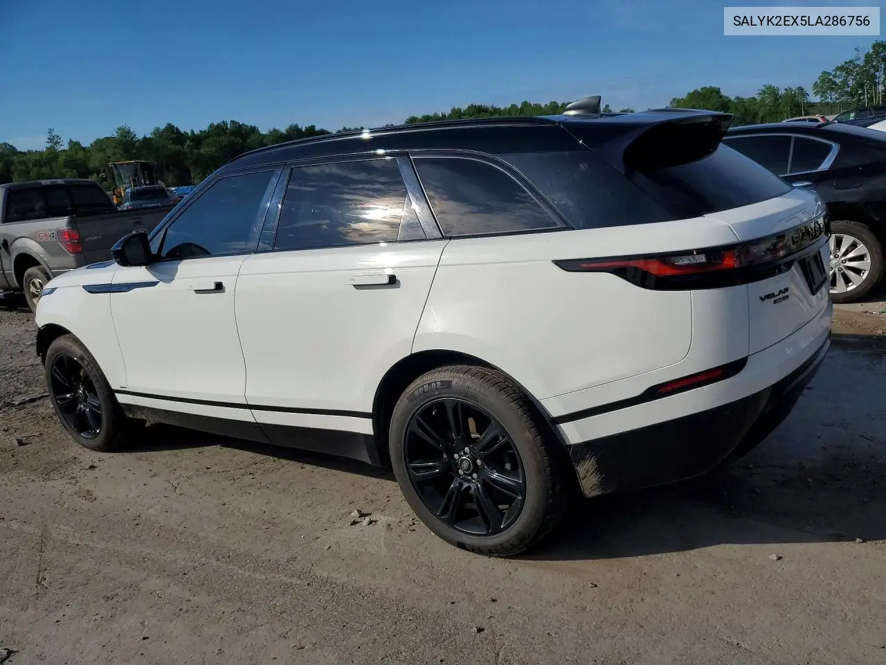 2020 Land Rover Range Rover Velar R-Dynamic S VIN: SALYK2EX5LA286756 Lot: 58551946