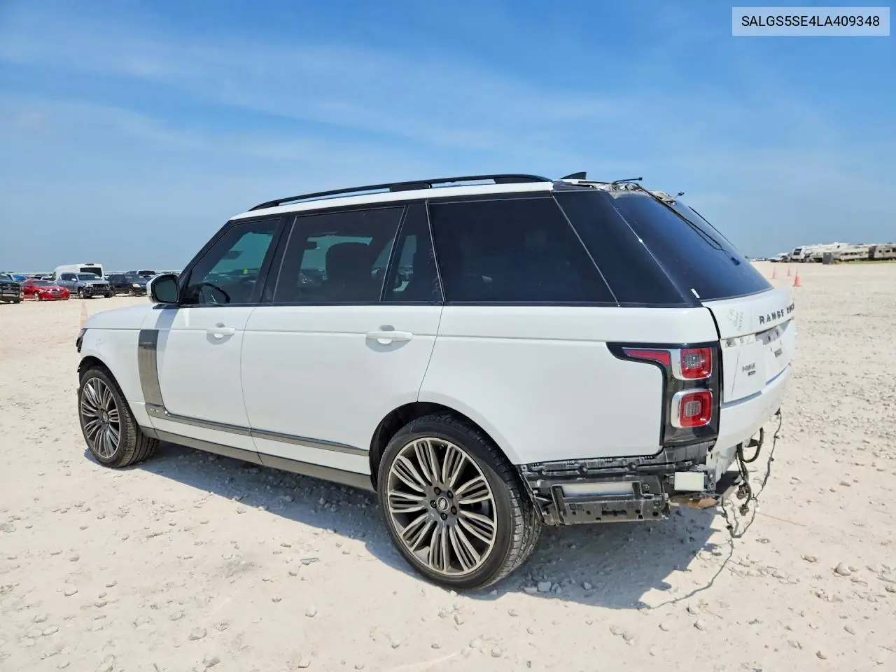 2020 Land Rover Range Rover P525 Hse VIN: SALGS5SE4LA409348 Lot: 58743386