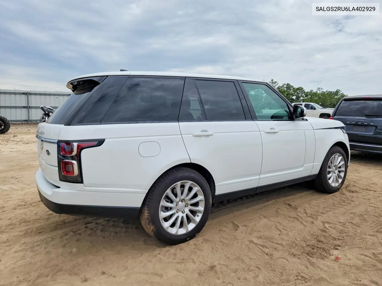 2020 Land Rover Range Rover Hse VIN: SALGS2RU6LA402929 Lot: 58917416