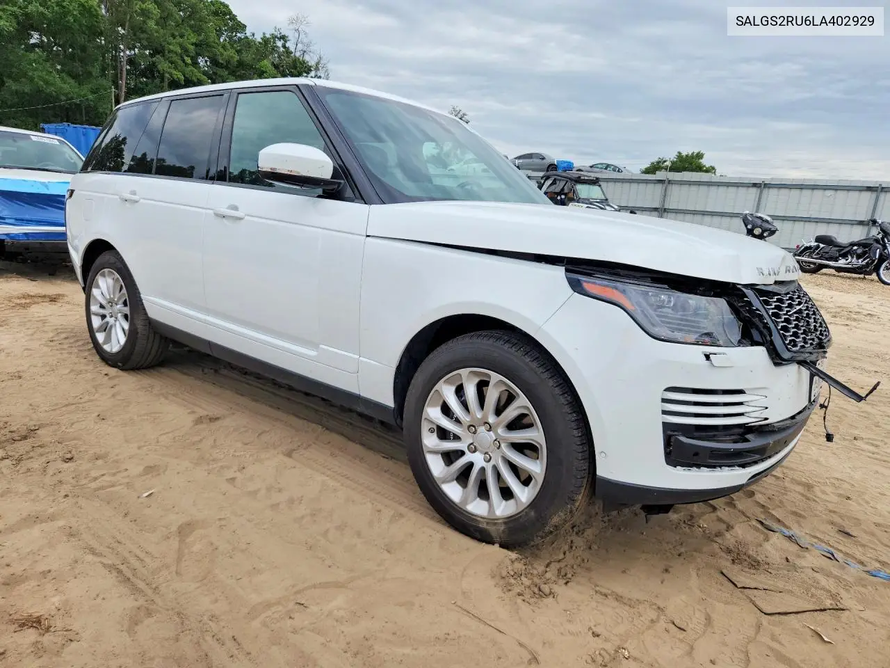 2020 Land Rover Range Rover Hse VIN: SALGS2RU6LA402929 Lot: 58917416