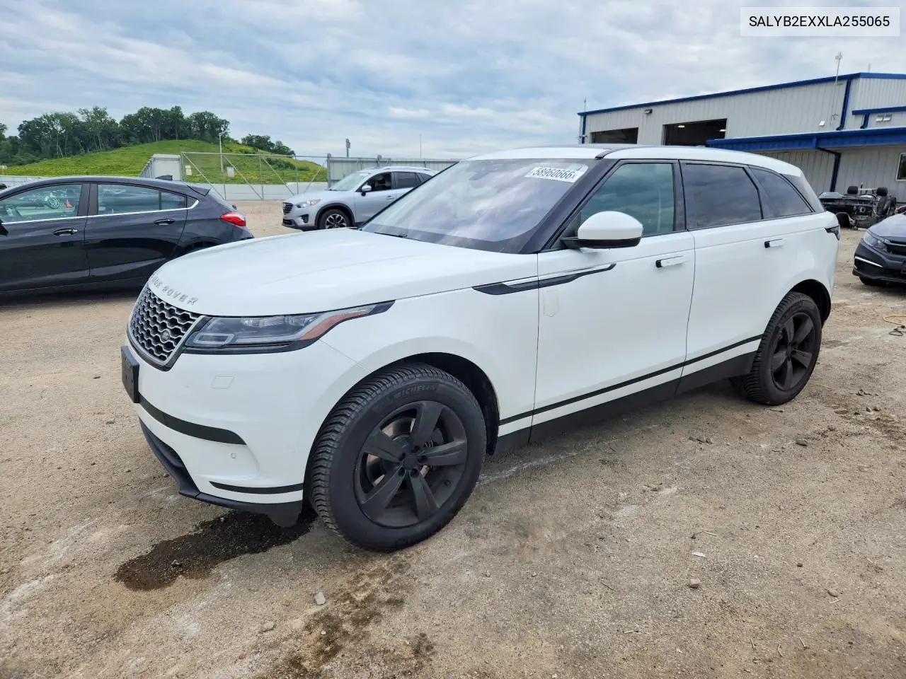 2020 Land Rover Range Rover Velar S VIN: SALYB2EXXLA255065 Lot: 58960666