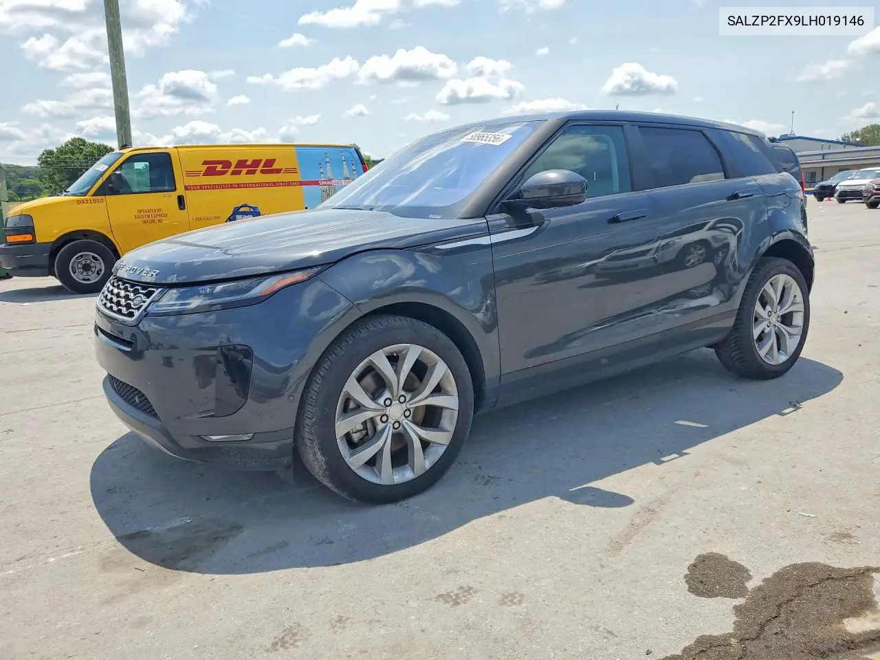 2020 Land Rover Range Rover Evoque Se VIN: SALZP2FX9LH019146 Lot: 58965356