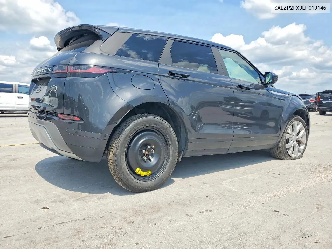 2020 Land Rover Range Rover Evoque Se VIN: SALZP2FX9LH019146 Lot: 58965356