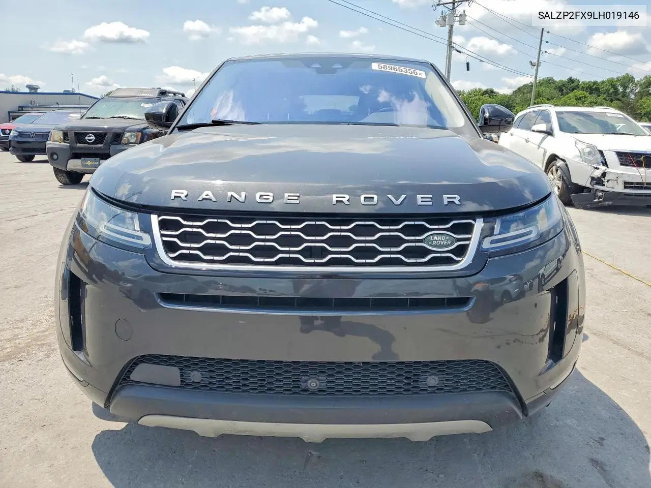2020 Land Rover Range Rover Evoque Se VIN: SALZP2FX9LH019146 Lot: 58965356