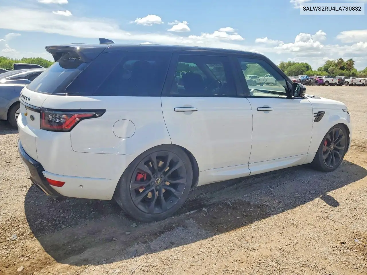 2020 Land Rover Range Rover Sport Hst VIN: SALWS2RU4LA730832 Lot: 59183646