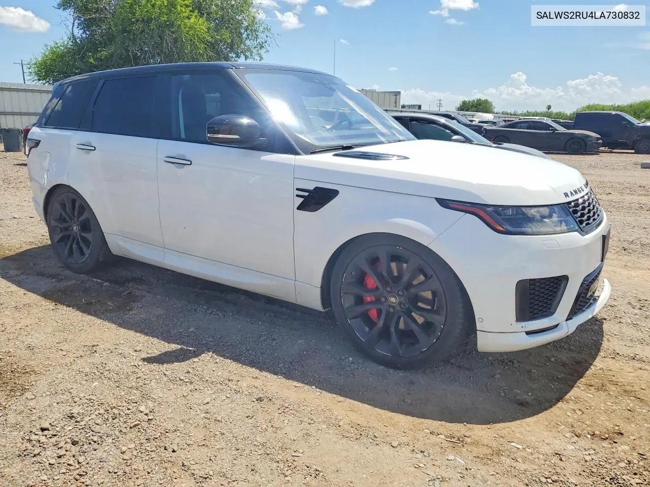 2020 Land Rover Range Rover Sport Hst VIN: SALWS2RU4LA730832 Lot: 59183646
