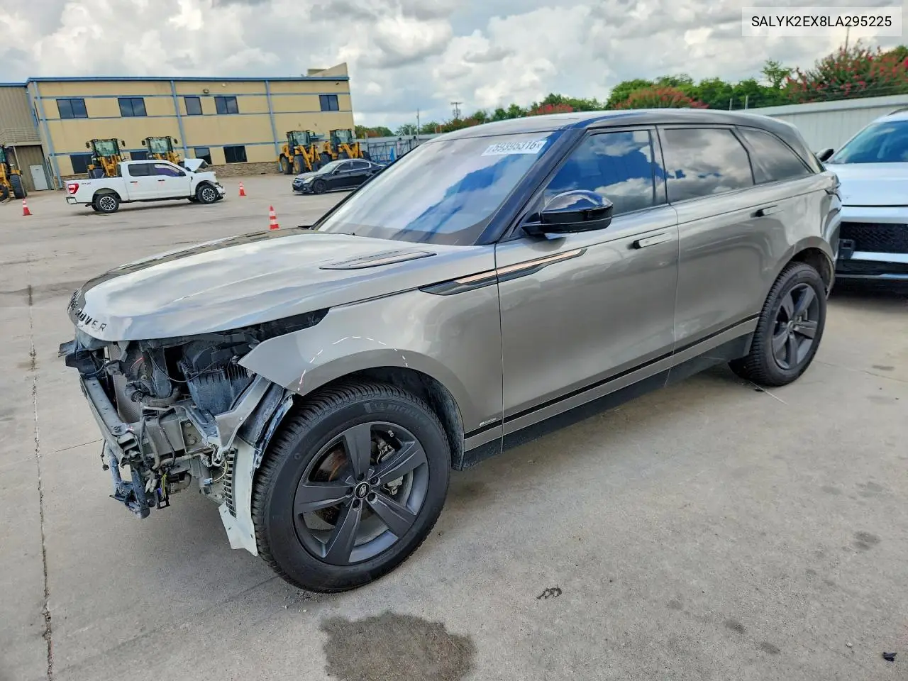 2020 Land Rover Range Rover Velar R-Dynamic S VIN: SALYK2EX8LA295225 Lot: 59395316