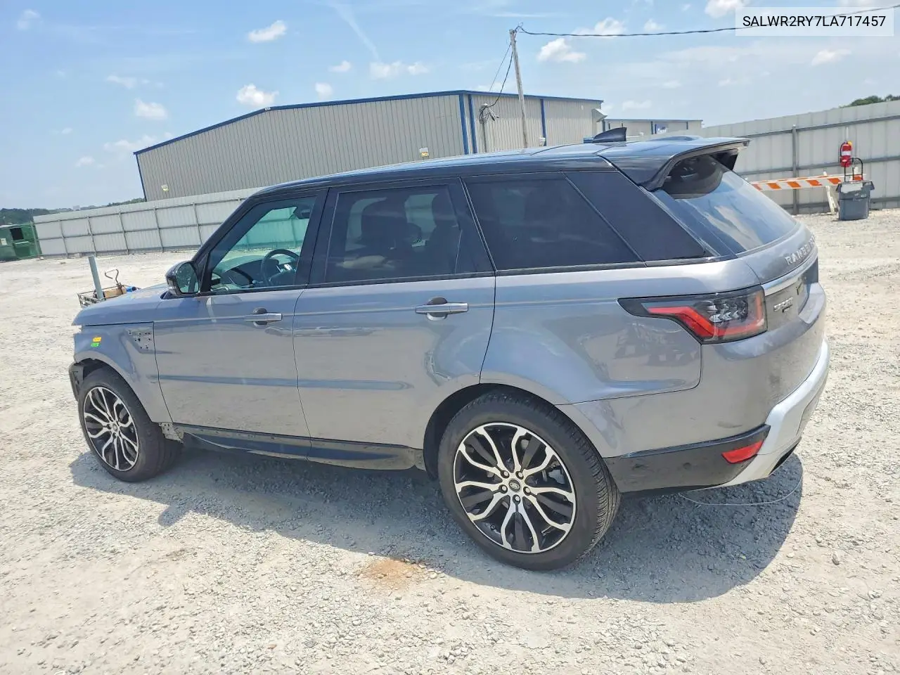 2020 Land Rover Range Rover Sport Hse VIN: SALWR2RY7LA717457 Lot: 59576876