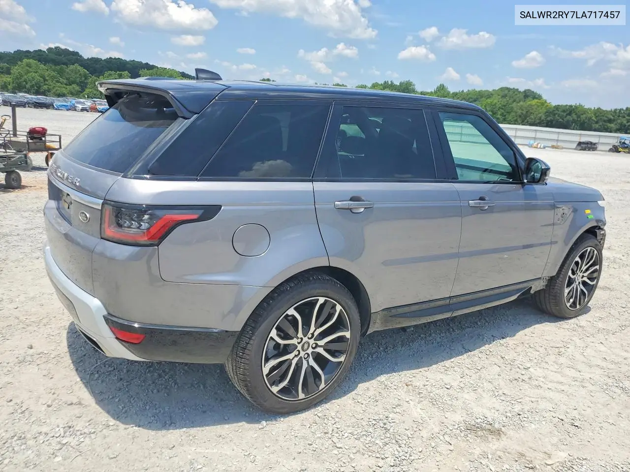2020 Land Rover Range Rover Sport Hse VIN: SALWR2RY7LA717457 Lot: 59576876