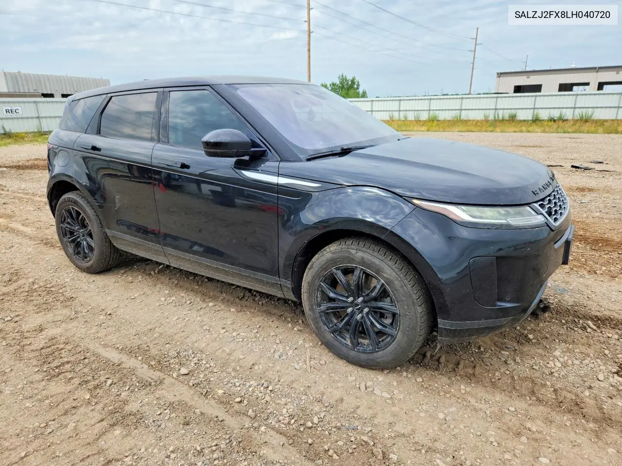 2020 Land Rover Range Rover Evoque S VIN: SALZJ2FX8LH040720 Lot: 59699706