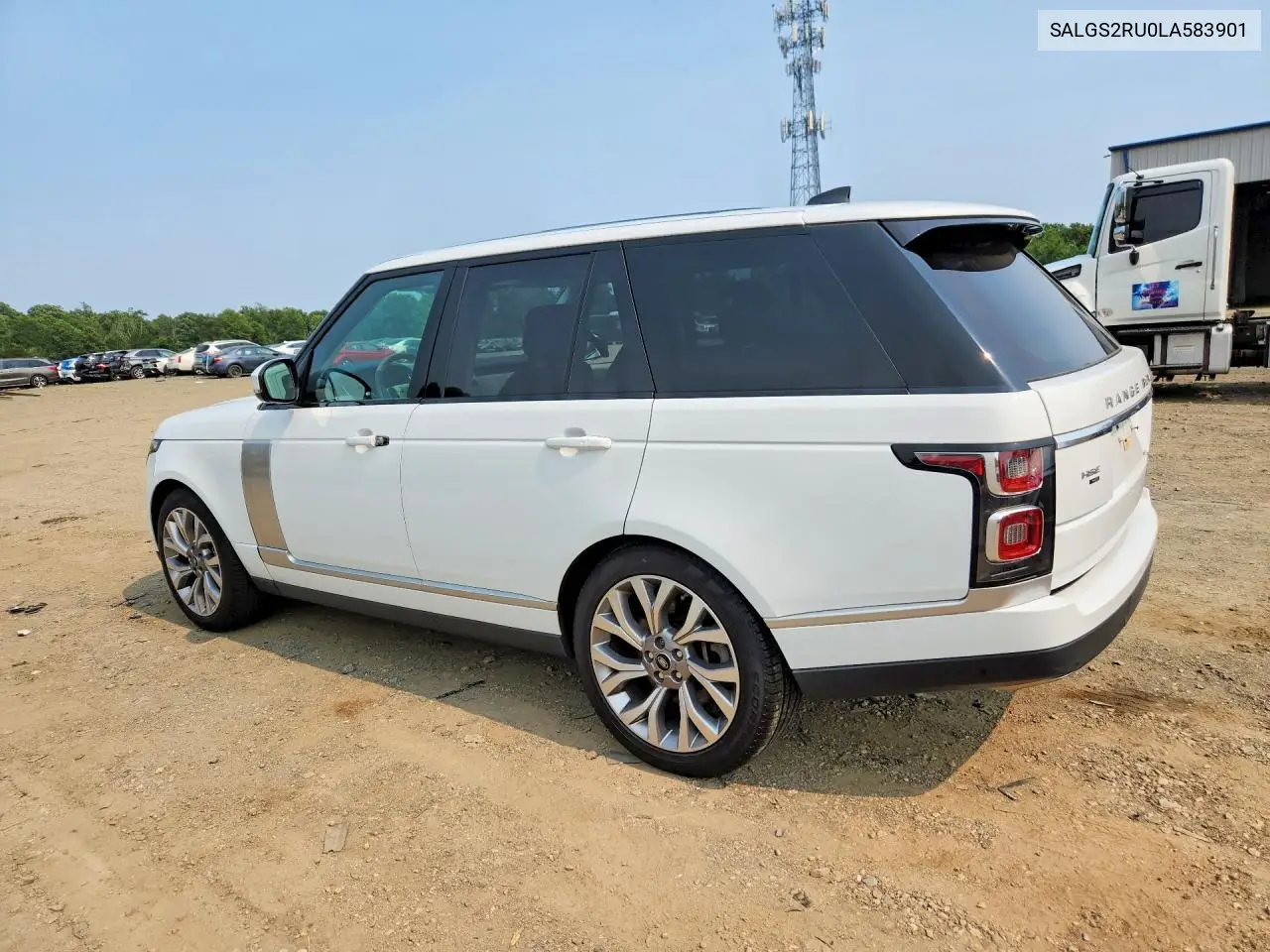 2020 Land Rover Range Rover Hse VIN: SALGS2RU0LA583901 Lot: 59806336