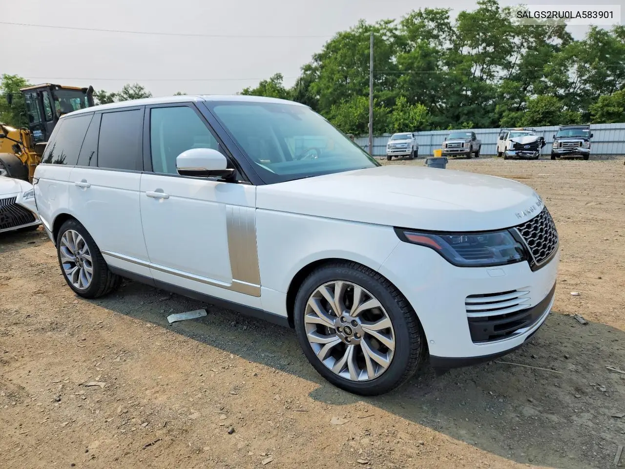 2020 Land Rover Range Rover Hse VIN: SALGS2RU0LA583901 Lot: 59806336