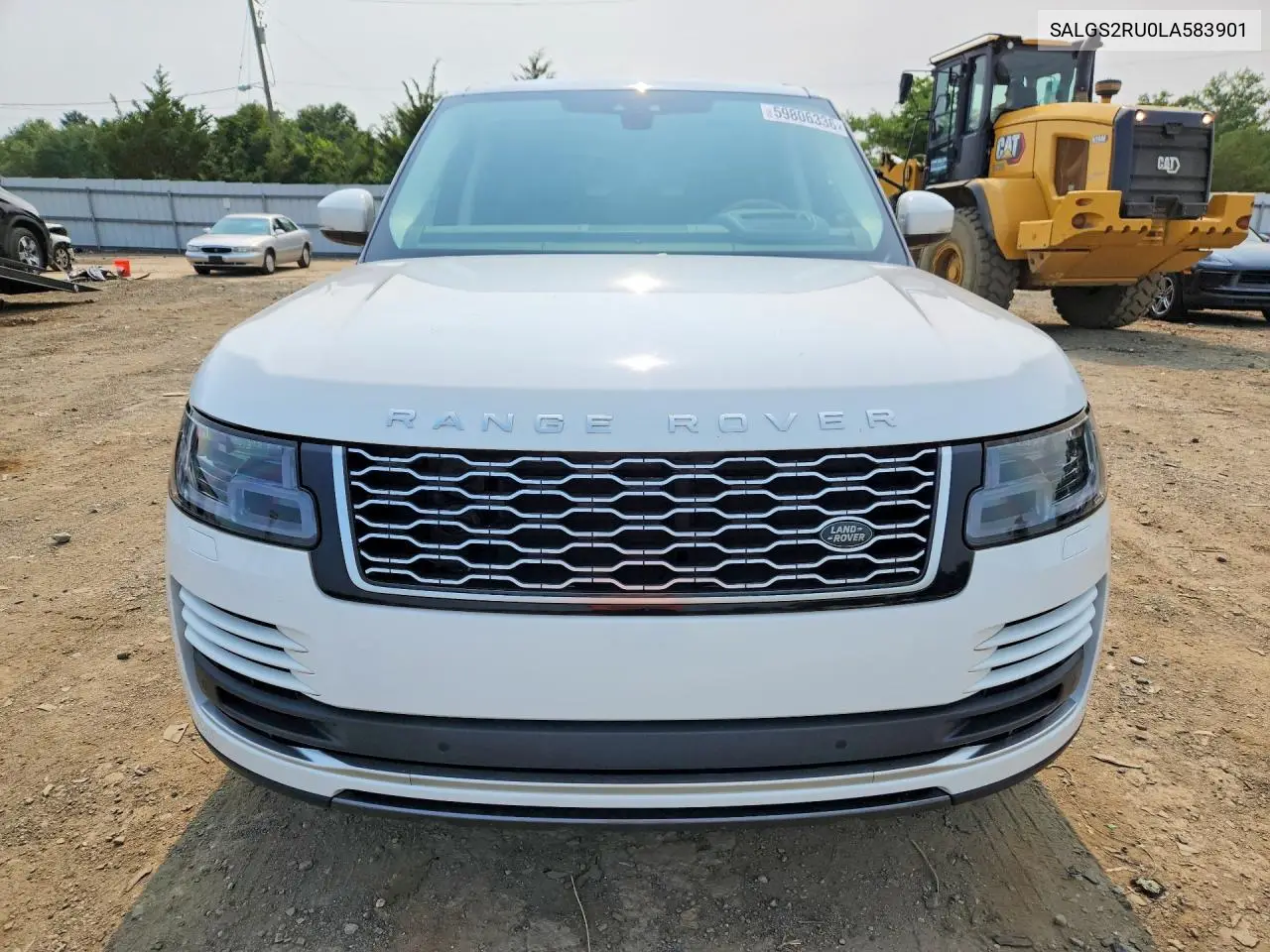 2020 Land Rover Range Rover Hse VIN: SALGS2RU0LA583901 Lot: 59806336