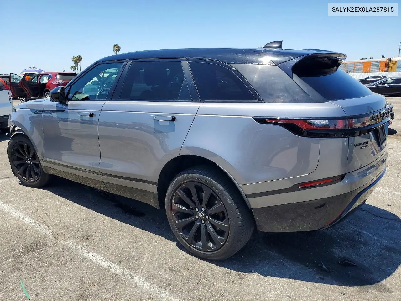 2020 Land Rover Range Rover Velar R-Dynamic S VIN: SALYK2EX0LA287815 Lot: 59871296