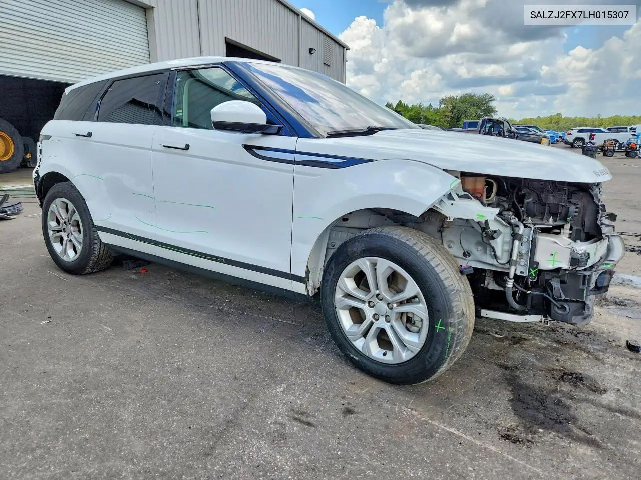 2020 Land Rover Range Rover Evoque S VIN: SALZJ2FX7LH015307 Lot: 60182736