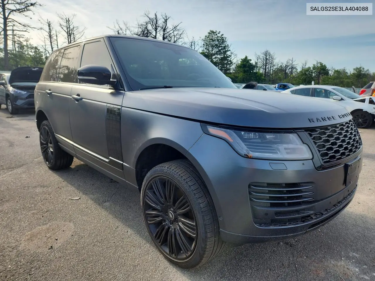 2020 Land Rover Range Rover P525 Hse VIN: SALGS2SE3LA404088 Lot: 60187246