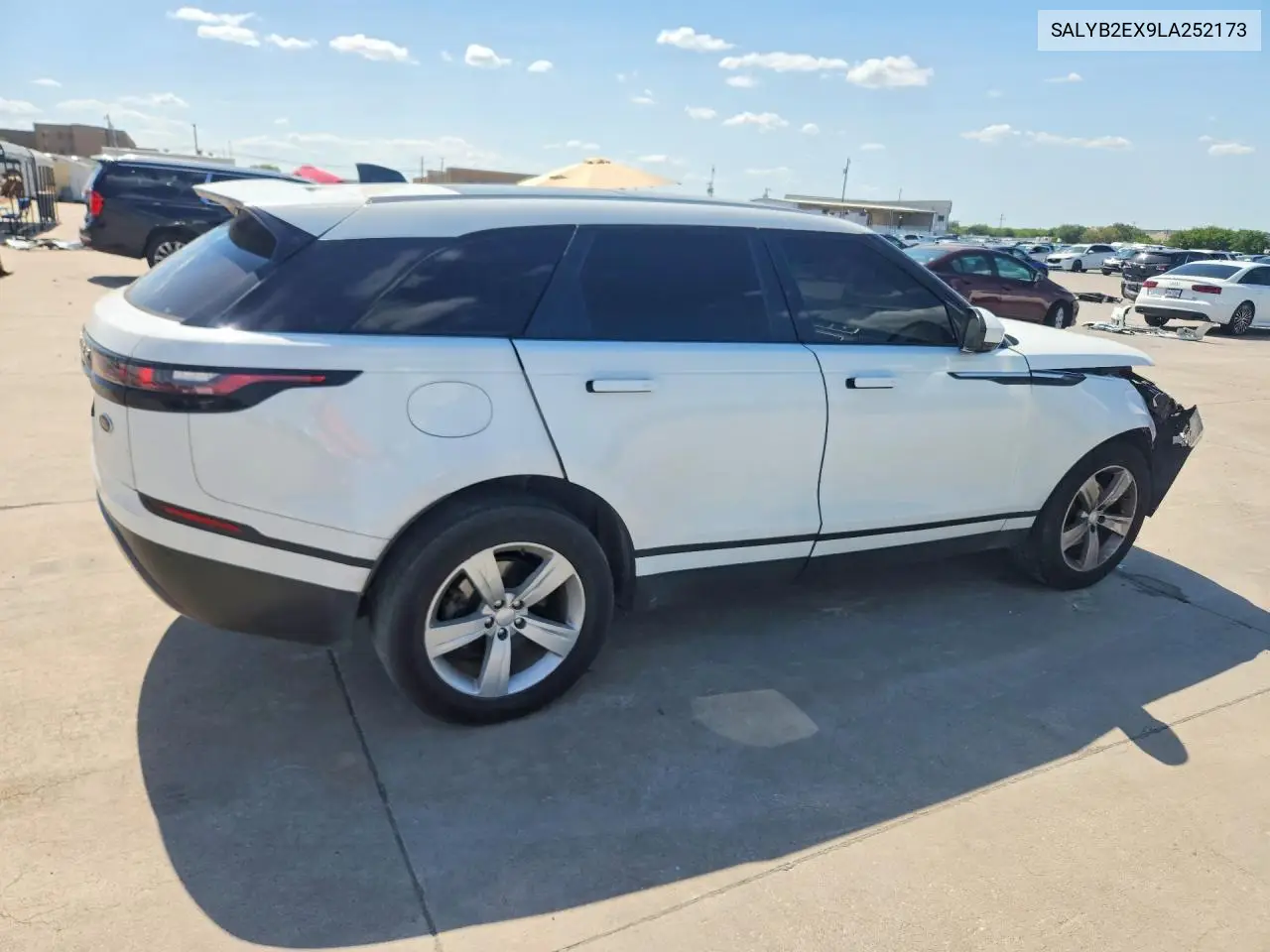 2020 Land Rover Range Rover Velar S VIN: SALYB2EX9LA252173 Lot: 60462496