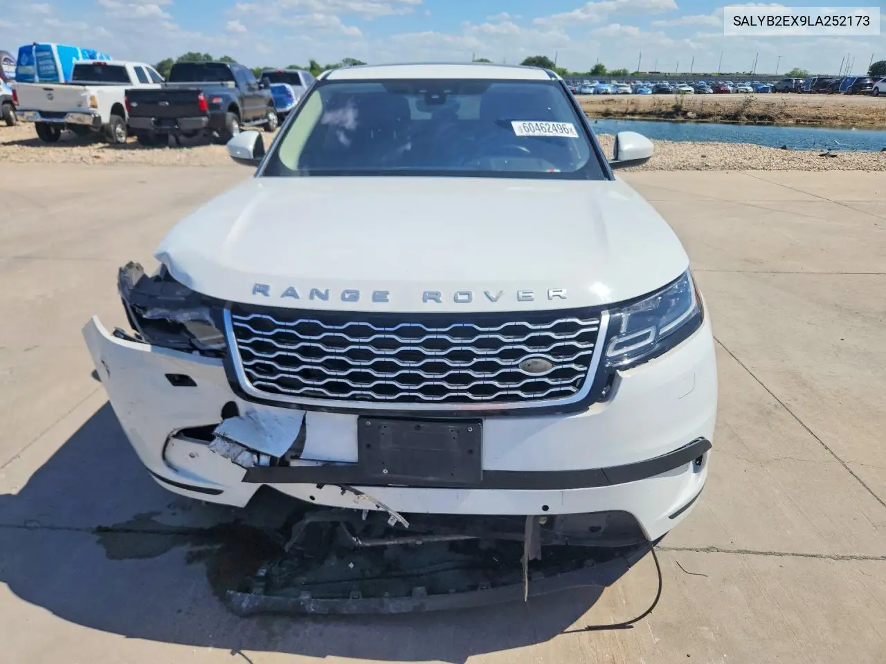 2020 Land Rover Range Rover Velar S VIN: SALYB2EX9LA252173 Lot: 60462496